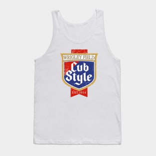 Cub Style Vintage Chicago Tank Top